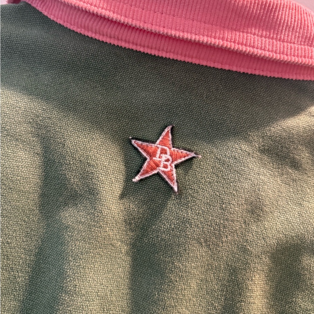 Dairy Boy Green/Pink Barn Jacket Size M - Picture 5 of 9